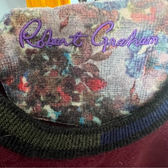 3/$30 🍂 Robert Graham Burgundy Wool Sweater - Picture 10 of 10